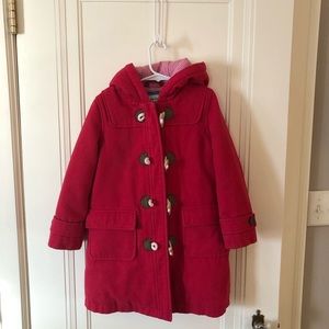 Mini Boden wool toggle jacket